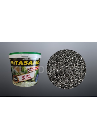 Pro-128 2mm Parlak Siyah Akvaryum Ve Bitki Kumu 8.5 Kg