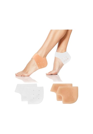 Silikon Topuk Koruyucu Çorap - Topuk Çatlağı Gömleği