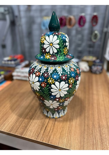 Büyük Boy Şah Küp 40 Cm Yeşil