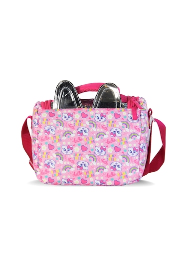 Wia Sweet Cat Kız Çocuk Termoslu Beslenme Çantası Pembe