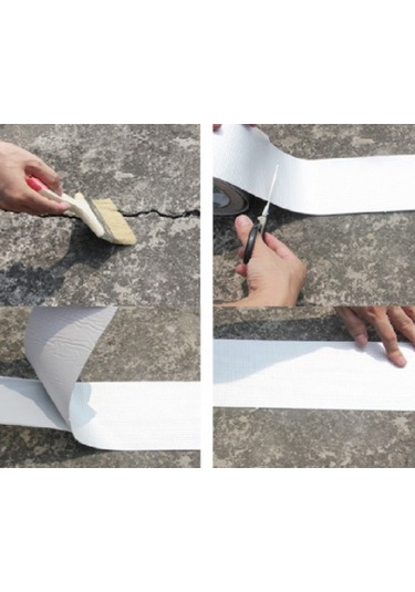 5 Metre X 10Cm Çamur Bant Alüminyum Izolasyon Tamir Çatlak Bantı (462497443)