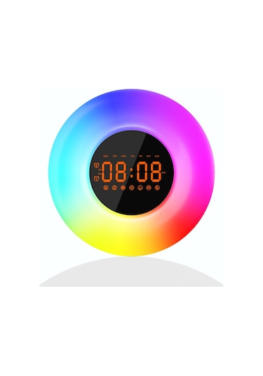 Cbtx Gün Doğumu Gün Batımı Zaman Göstergesi İle Uyandırma Işığı Çalar Saat Fm İle Gece Işığı - Ab Tak