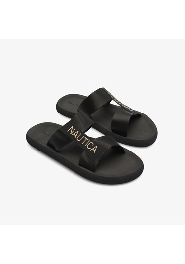 Nautica Erkek Siyah Terlik Düz Km457t Siyah