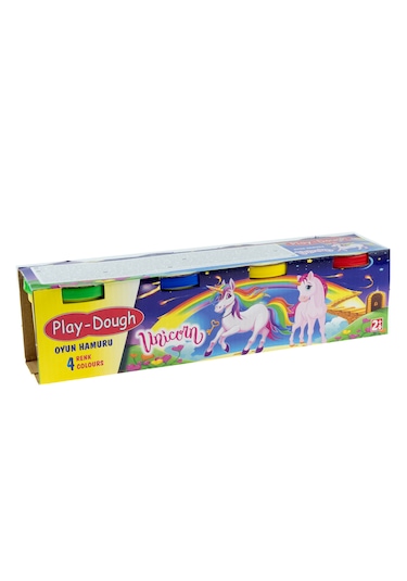 Oyun Hamuru 4 Renk Unicorn 4 100 Gram