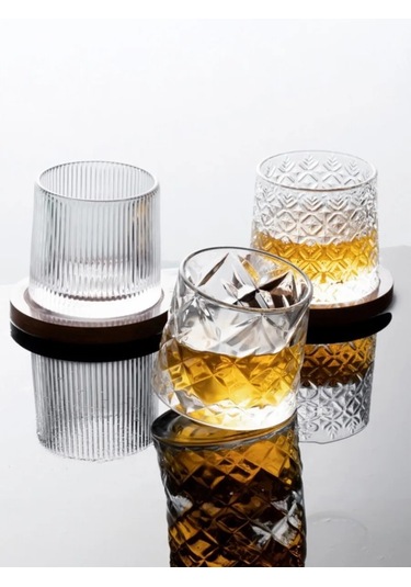 Kitoboj Döner Bardak Ve Tepsi 280 Ml 388858997 Şeffaf Kristal