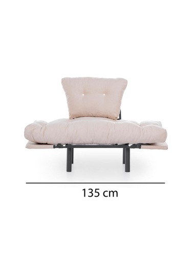 Pafu Nitta Tekli Kanepe - Krem