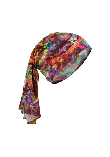 2as Cricles Bandana Çok Renki