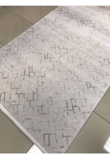Padişah Halı Sümela 64251 095 Serisi Akrilik Salon Oturma Yatak Odası Halısı Gri