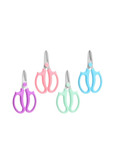 Paslanmaz Çelik Bahçe Makası Çiçek Budama Makası Çiçek Makası Yeşil