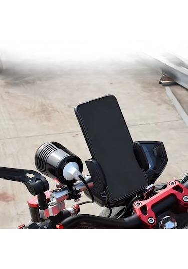 Knmaster Evrensel Motosiklet Ayna Montaj Genişletici Braketi Te