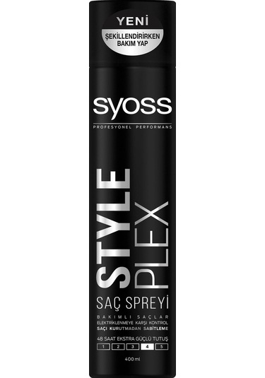 Syoss Style Plex Sprey 400 Ml