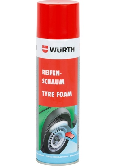 Würth 500 Ml Lastik Köpüğü Lastik Yanak Parlatıcı Köpük Cilası
