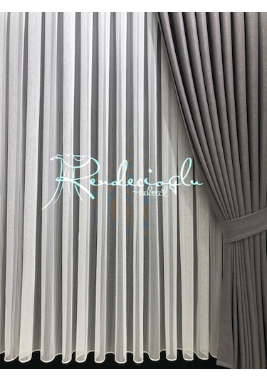 Tül Perde Brillant D018497 Vitella Koleksiyon Ürünü Çok Renkli