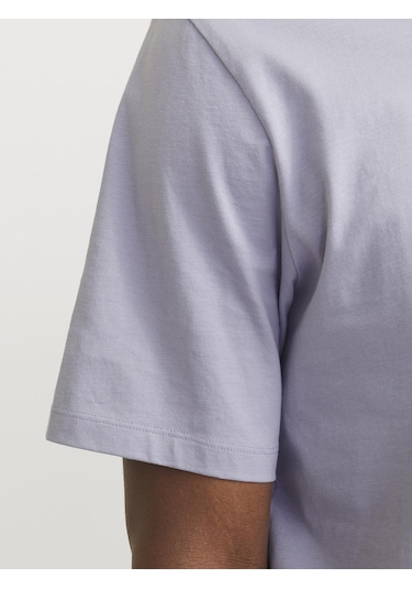 Jack & Jones Erkek Bisiklet Yaka Basic Tisört - Organic - 12156101 Çok Renkli