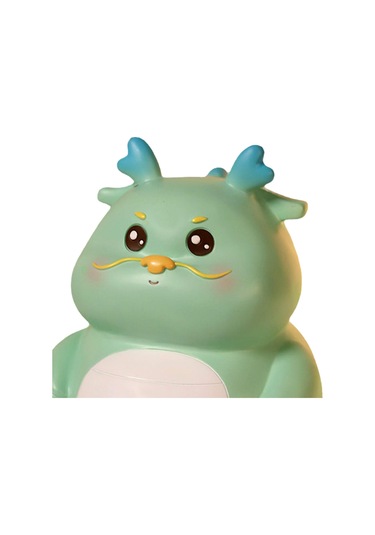 Homyl Çocuklar Kumbara Heykeli Para Tasarrufu Pot Mavi-küçük Mavi Küçük