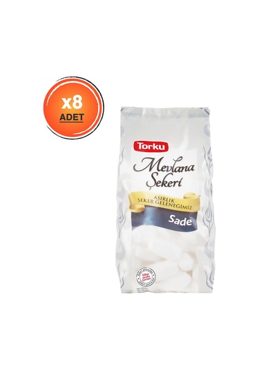 Torku Mevlana Şekeri Sade 8 x 450 G
