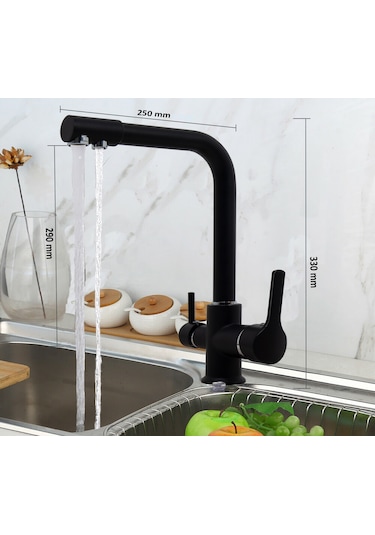 3 Yollu Arıtma Bataryası Şebeke Ve Arıtma Çıkış SİYAH