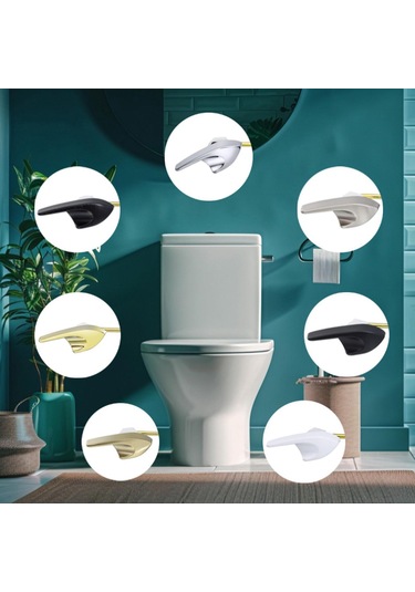 Suntek Tuvalet Tankı Sifon Kolu Kolay Kurulum Paslanmaya Gümüş