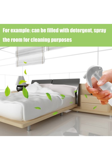 Padalink 100ml Taşınabilir Pet Pp Sprey Flaske - Transparan Vücut, Gri Sprey Başlığı, Su Geçirmez Ve Dayanıklı Diğer