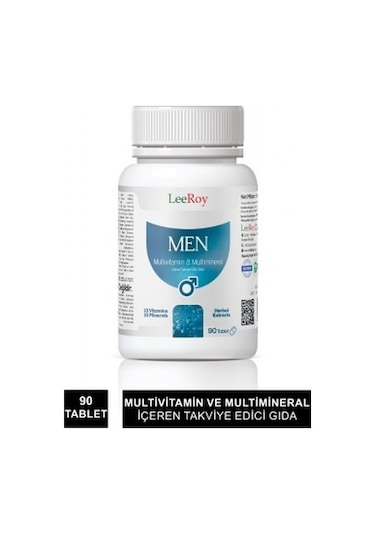 LeeRoy Men Multivitamin & Multimineral 90 Tablet