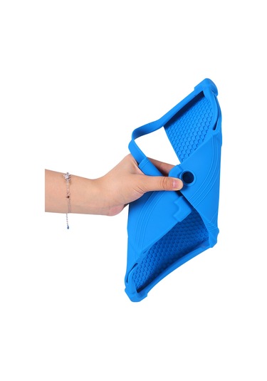 Lenovo Xiaoxin Pad Studio 11,5 İnç/tab Plus Silikon Kılıf Ve Destek Standı Sağlam Koruyucu Kapak - Gül Tablet Kılıfı