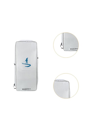 Suntek Kürek Tahtası Sırt Çantası Seyahat Büyük Kapasiteli Beyaz