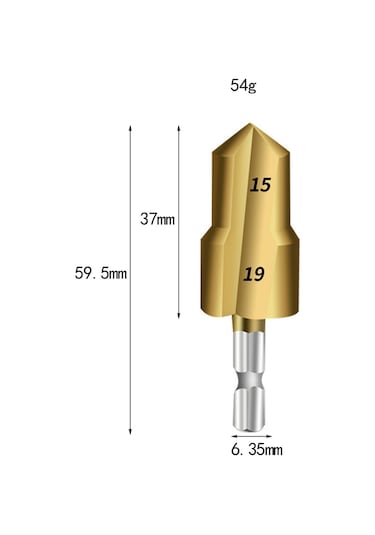 Suntek Ppr Boru Onarımı Için Havşa Matkap Ucu Sağlam 15-19