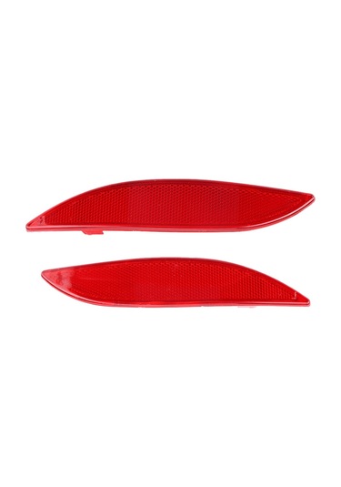 Yaozixa Renault Megane Mk3 2008-2013 Arka Tampon Reflektör Lambası, Kaliteli Abs Malzeme, 3804-3805 Oe Numralı, Kolay Kurulum, Dayanıklı, 1 Çift
