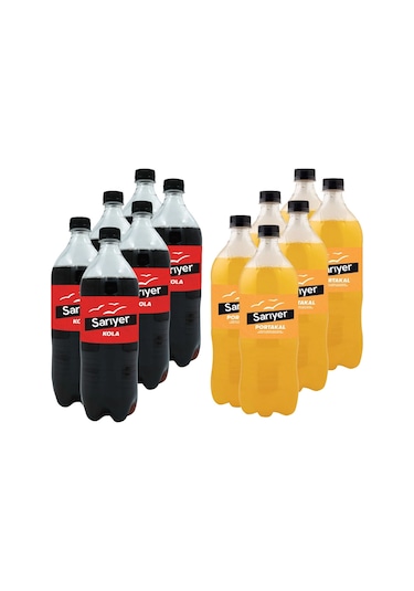 Sarıyer Kola + Portakal 12 x 1 L