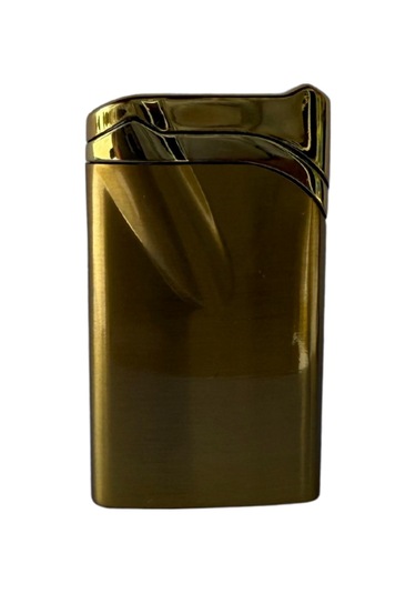 Premiumquality Tek Torch Pürmüz Gold Metal Puro Çakmağı - Tr8636