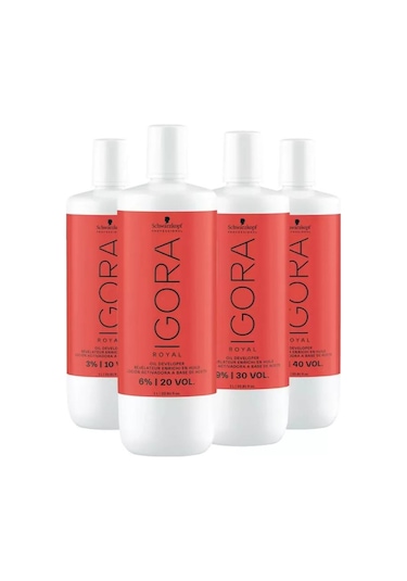 Schwarzkopf Igora Royal Yağ Bazlı Oksidan 1000 Ml 20 Volüm %6