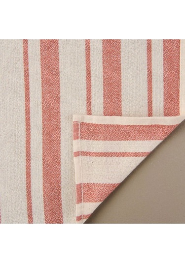 Evidea Soft Alno Masa Örtüsü - Ekru / Kiremit - 140x200 Cm Ekru / Kiremit