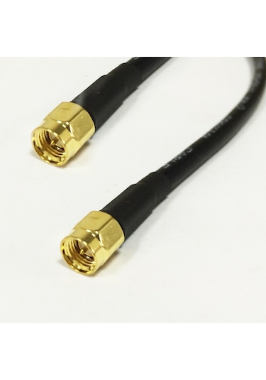 SMA Erkek - SMA Erkek Wireless Wifi Anten Kablosu 2 Metre
