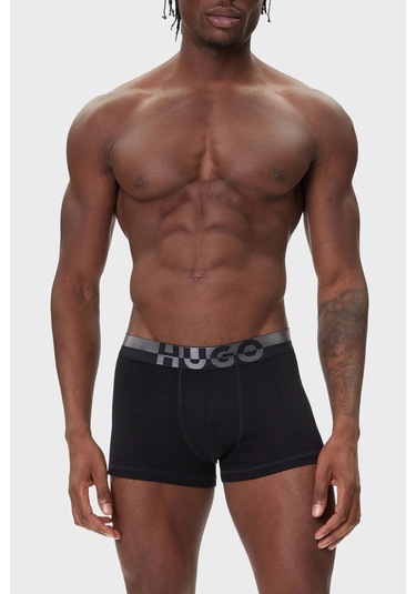 Hugo Erkek Boxer 50545667 002 Siyah Siyah
