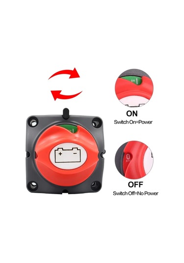 AKÜ KESİCİ ŞALTERİ 275A 2P 12-48V ON-OFF 275 AMPER