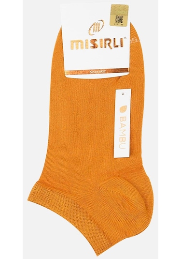 Mısırlı Kadın Bambu Tekli Hardal Yazlık Patik Çorap M 72200 H Hardal
