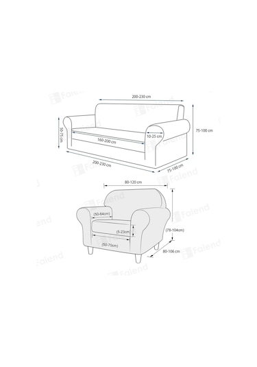 Tuğla Desen 3 Krem Kişilik Lastikli Kanepe Örtüsü Lastikli Koltuk Örtüsü Koltuk Kılıfı Krem
