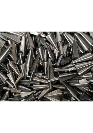 Maiyame Hızlı Çelik 4241 Konik Matkap Ucu Seti 3-14/8-20/16-30mm , İnce Tahta Ve Yapı İşleri İçin Hassas Ve Dayanıklı, 3 Adet Demir Kutu İçerisinde