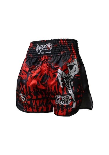 Dragondo Mt3012 Muaythai Şortu Dijital Baskılı Muay Thai Şortu Çok Renkli