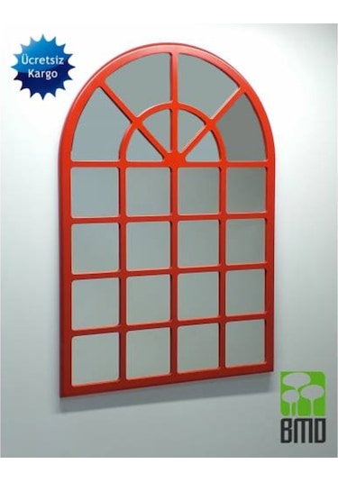 120x75 Dekoratif Siyah Ayna