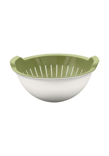 Ceronni Handy Kaseli Süzgeç 3 Lt Yeşil Yeşil