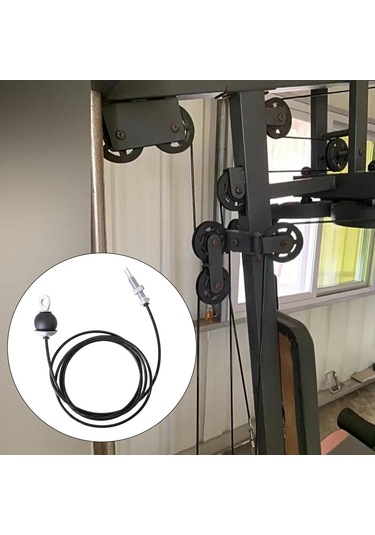 Suntek Fitness Dıy Kasnak Kablo Malzemeleri Çapı 5mm Biceps 300cm