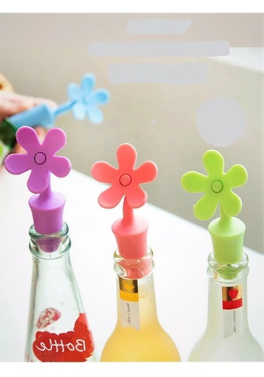 Sunny&moon Home Silikon Şişe Tıkacı 207305368 Yeşil