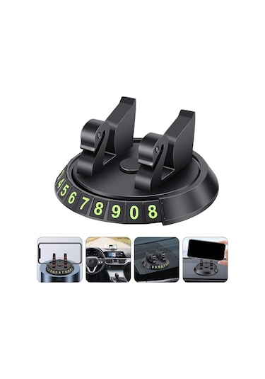 R-2017 Araba Cep Telefonu Tutucu 360 Derece Dönebilen Kuğu Standı Plakalı