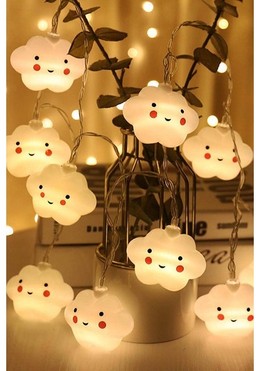 Bulut Şeklinde Led Şerit Lamba 12 Adet