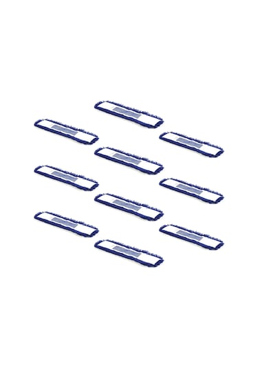 Cod-ex Orlon Nemli Palet Tablet Toz Toplama Statik Mop Mavi 10'lu 80 CM