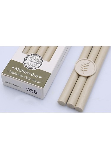 Mühür Mumu Çubuk 11mmx120mm 10 lu Paket Model: 35 BENTONİT KİL