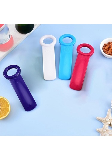 Moly Çok İşlevli Konserve Açacağı Bira Kutusu Şişe Açacağı Plastik Renk 2 Beyaz, Kullanışlı Ve Dayanıklı Beyaz