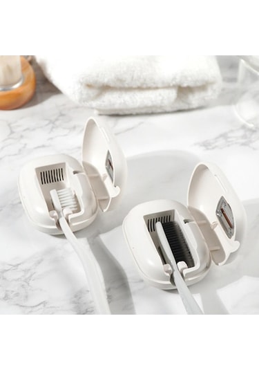 Pazly Temizleyici Suntek Seyahat Için Fırçası Ev Diş Beyaz Beyaz Banyo Xc Beyaz