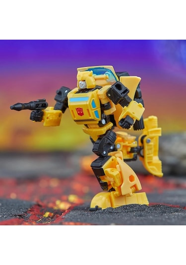 Hasbro Transformers: Legacy Deluxe Class Origin Bumblebee Aksiyon Figürü